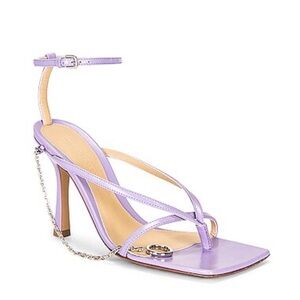 NIB/EGO BV STYLE THONG ANKLE STRAP WOVEN SANDALS SIZE: 7.5